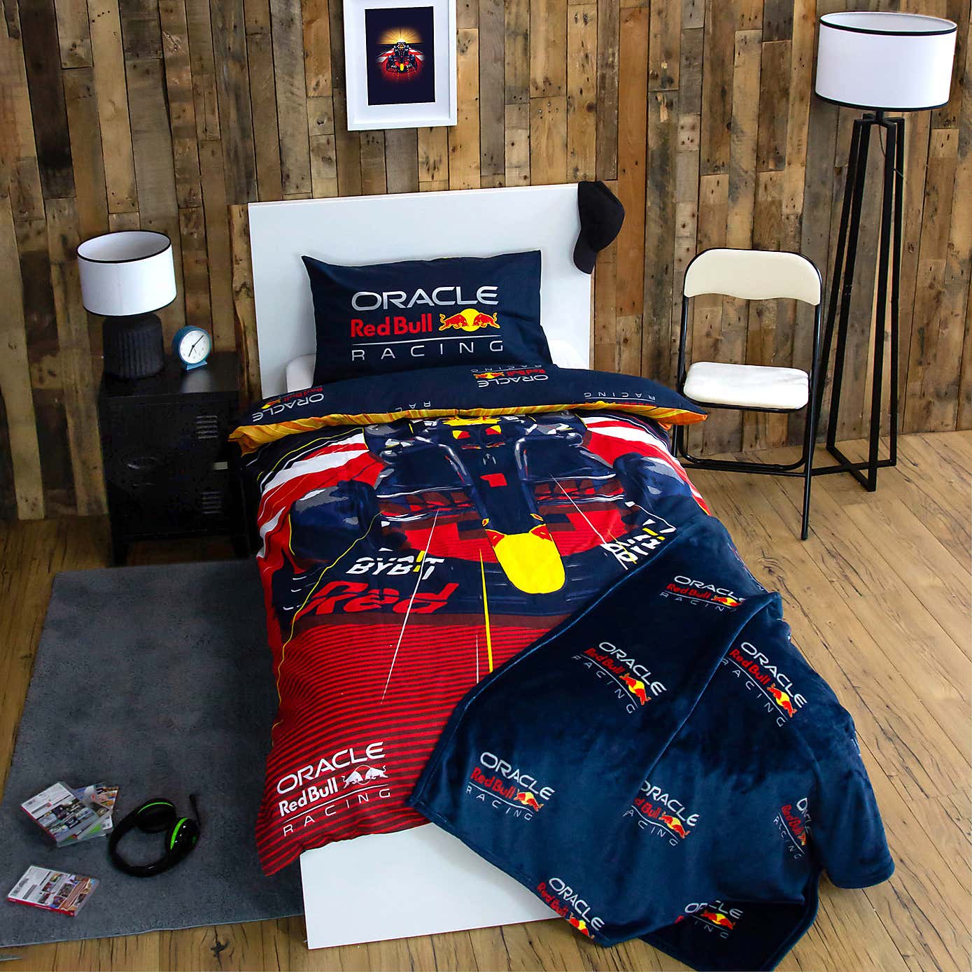 Red Bull Mixed Fleece Blanket