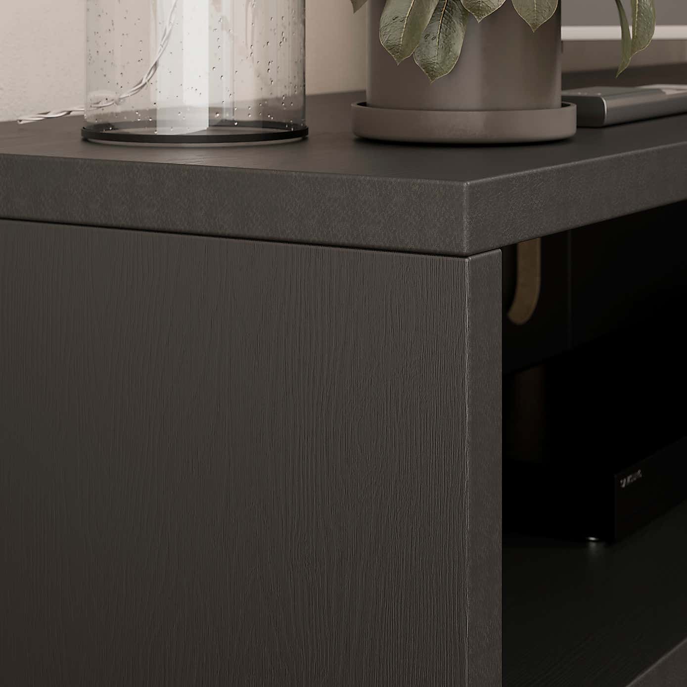 Fulton Open Corner TV Unit for TVs up to 60"