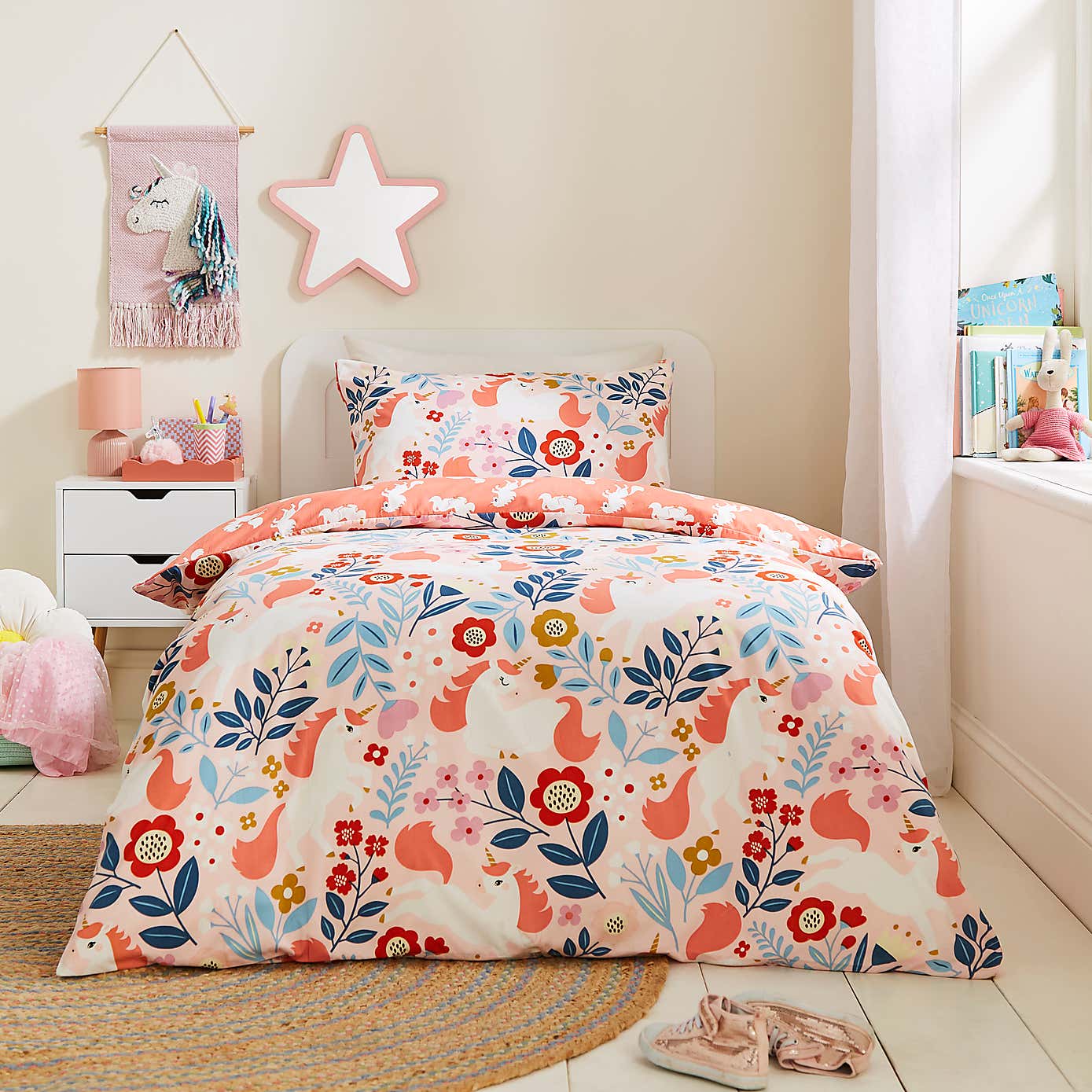 Unicorn Duvet Cover & Pillowcase Set