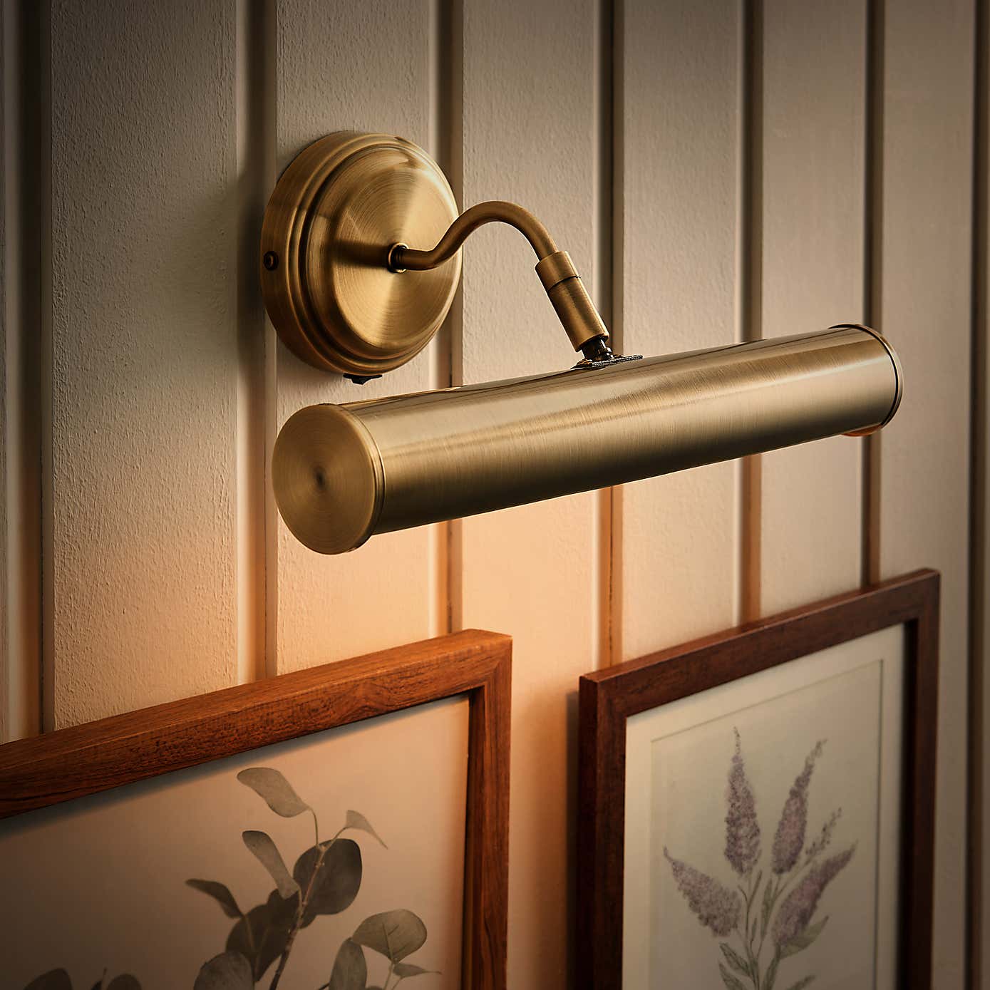 Maria Mid Century 2 Light Adjustable Picture Wall Light