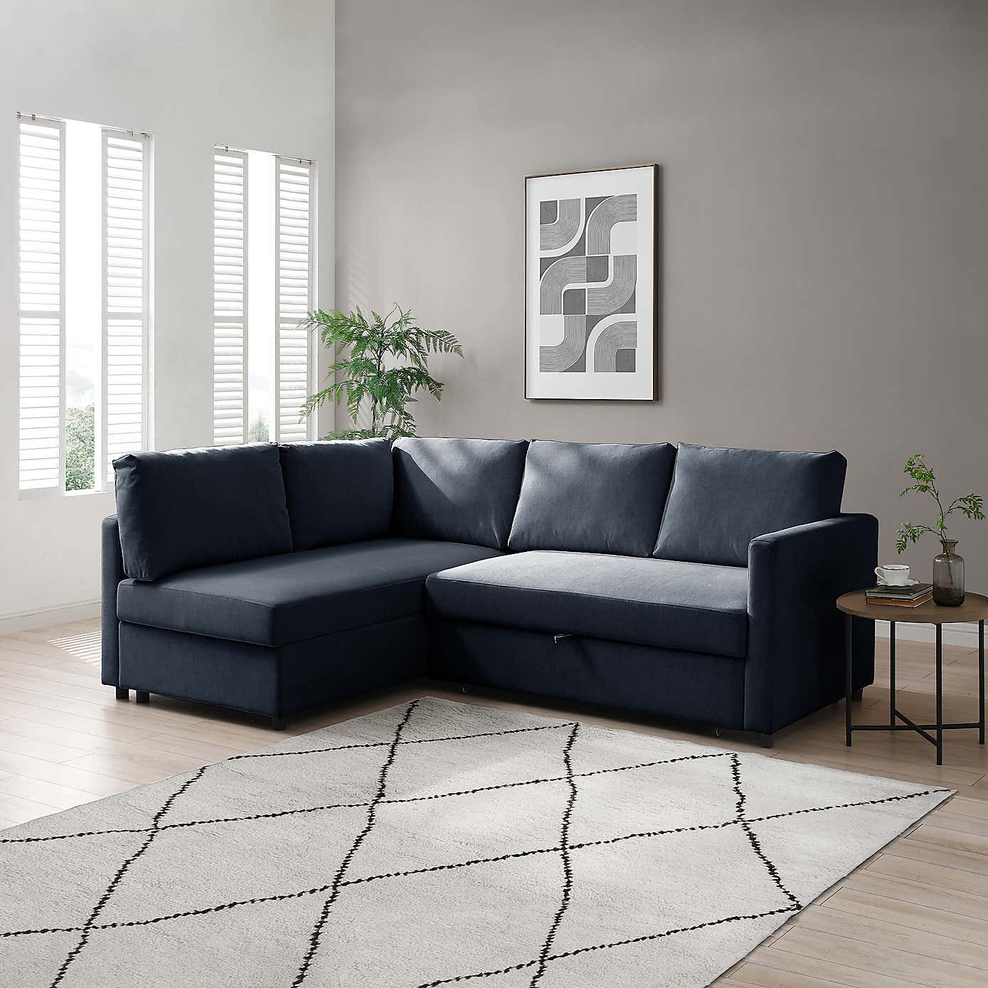 Miller Corner Double Sofa Bed