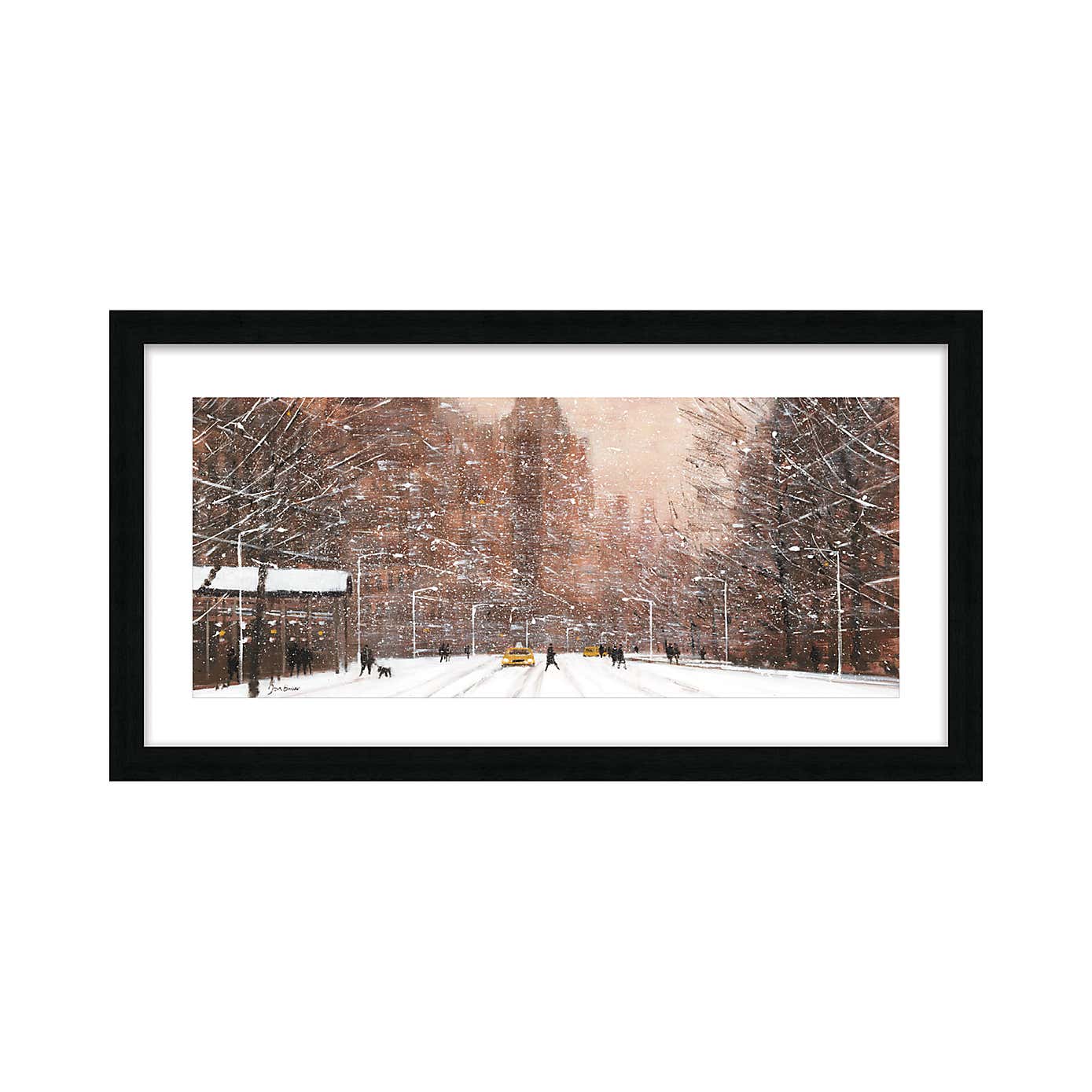 The Art Group The Ansonia Hotel New York Framed Print