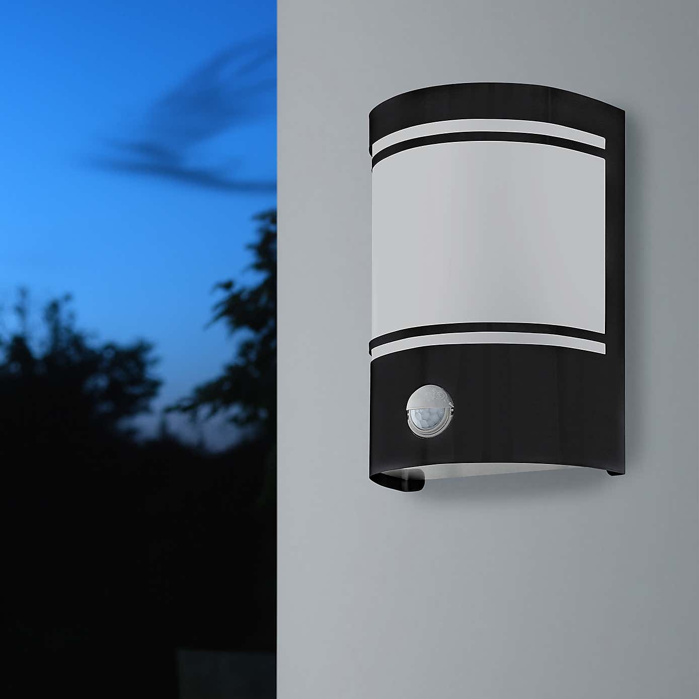 EGLO Cerno Outdoor Sensor Wall Light