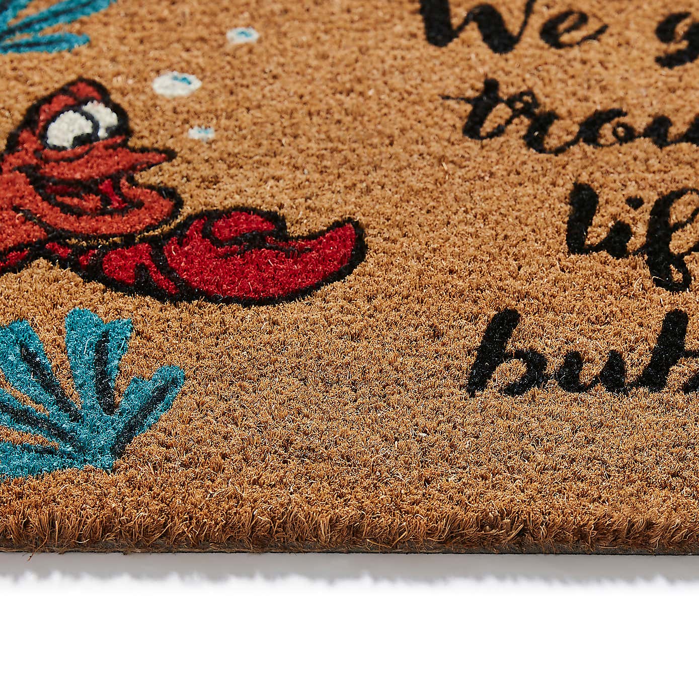 The Little Mermaid Sebastian Coir Doormat