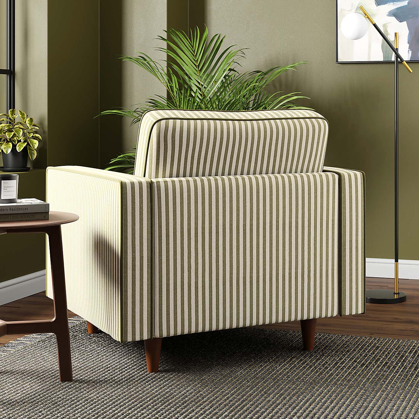 Zoe Linford Stripe Armchair