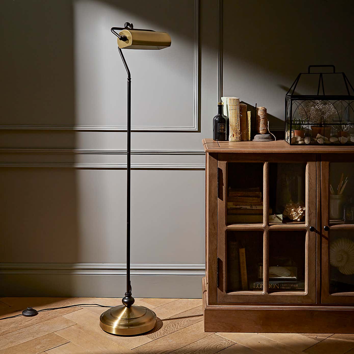 Natural History Museum Banker Floor Lamp