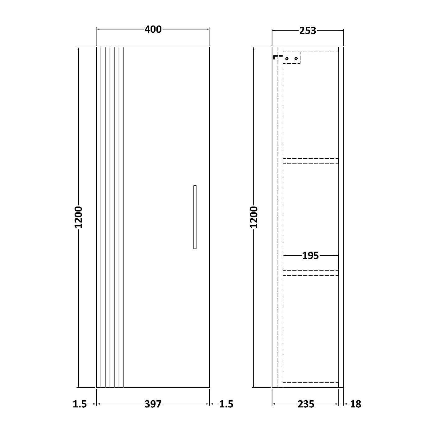 Deco Tall Storage Unit
