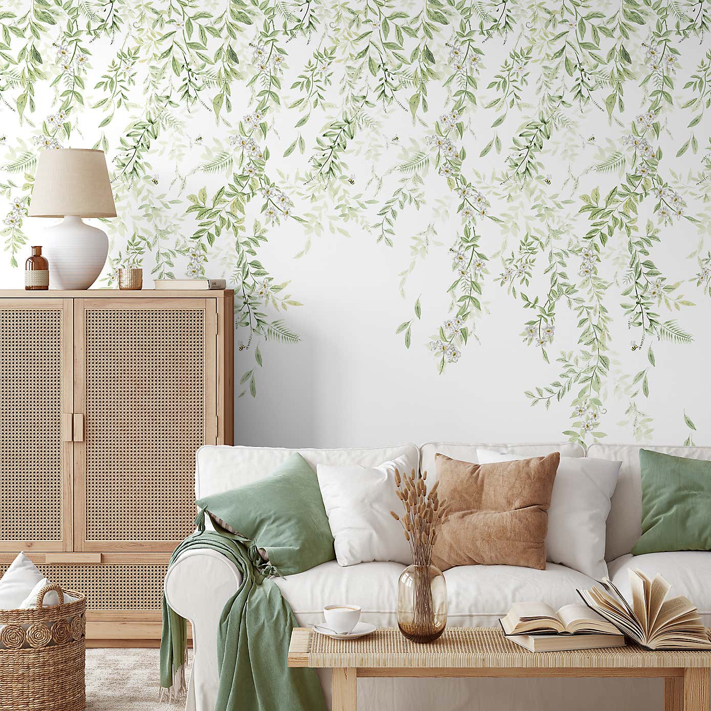 Leaf Trail Wall Mural