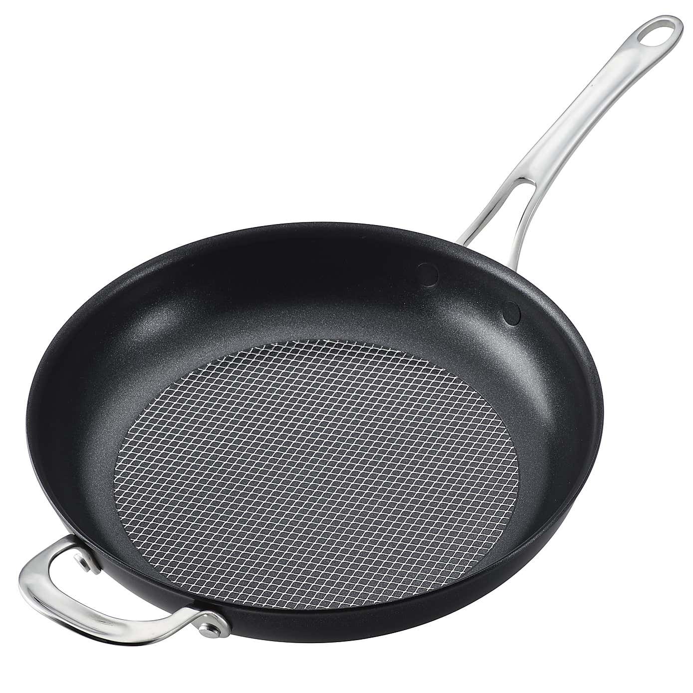 Anolon X Non-Stick Aluminium Skillet Pan with Helper Handle, 30cm