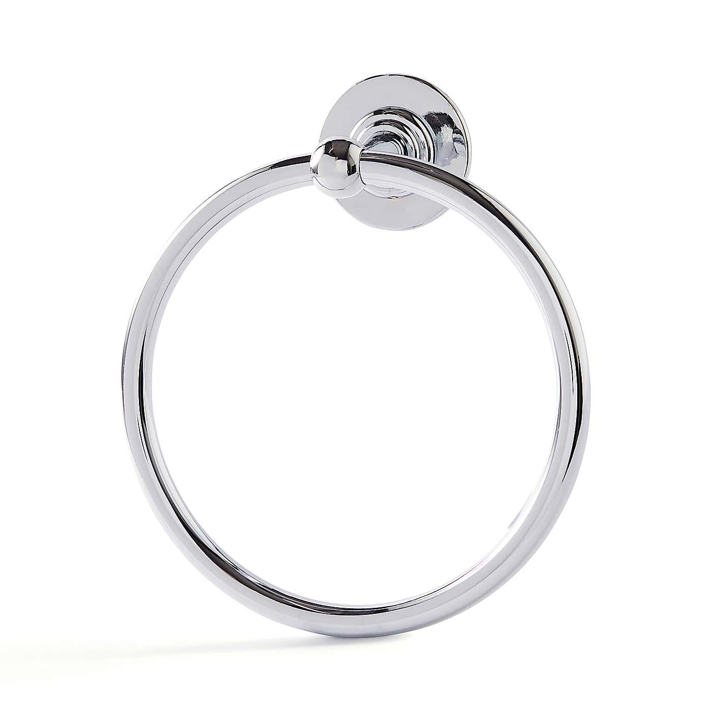 Hotel Chrome Towel Ring