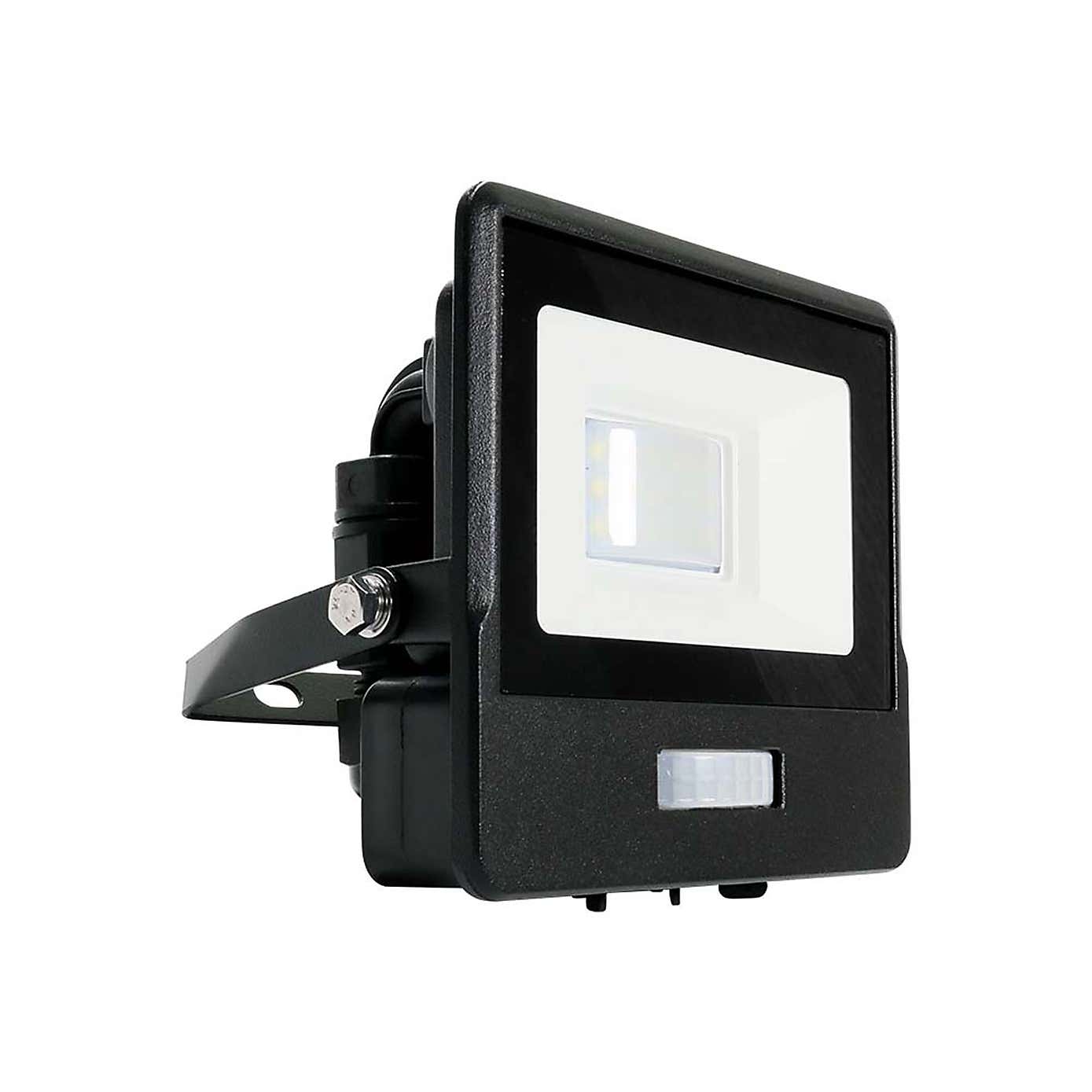V-TAC 10W LED Floodlight Outdoor PIR Sensor Wall Light