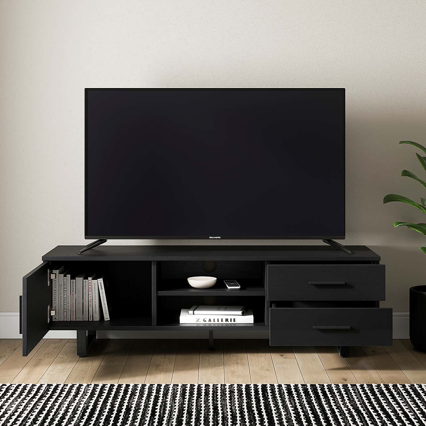 Freddie TV Unit Oak Effect