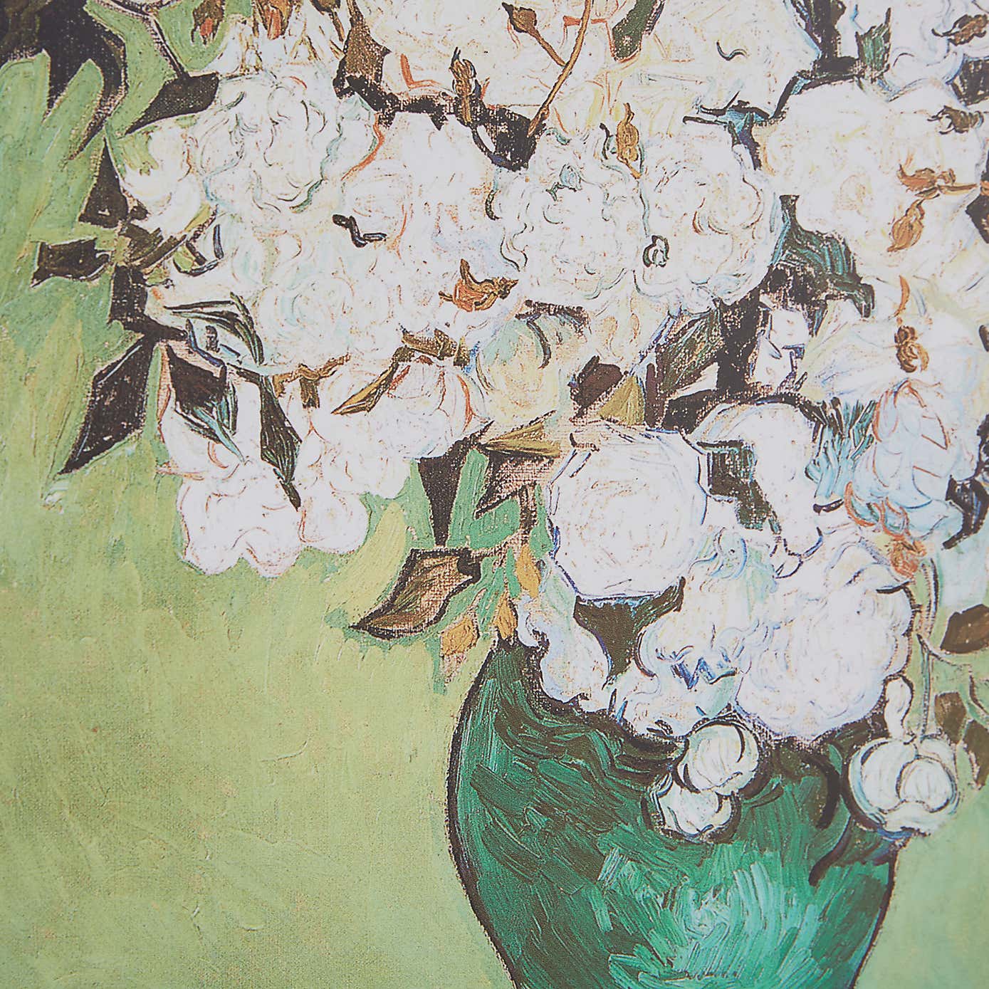 Vase Avec Roses by Van Gogh Framed Print