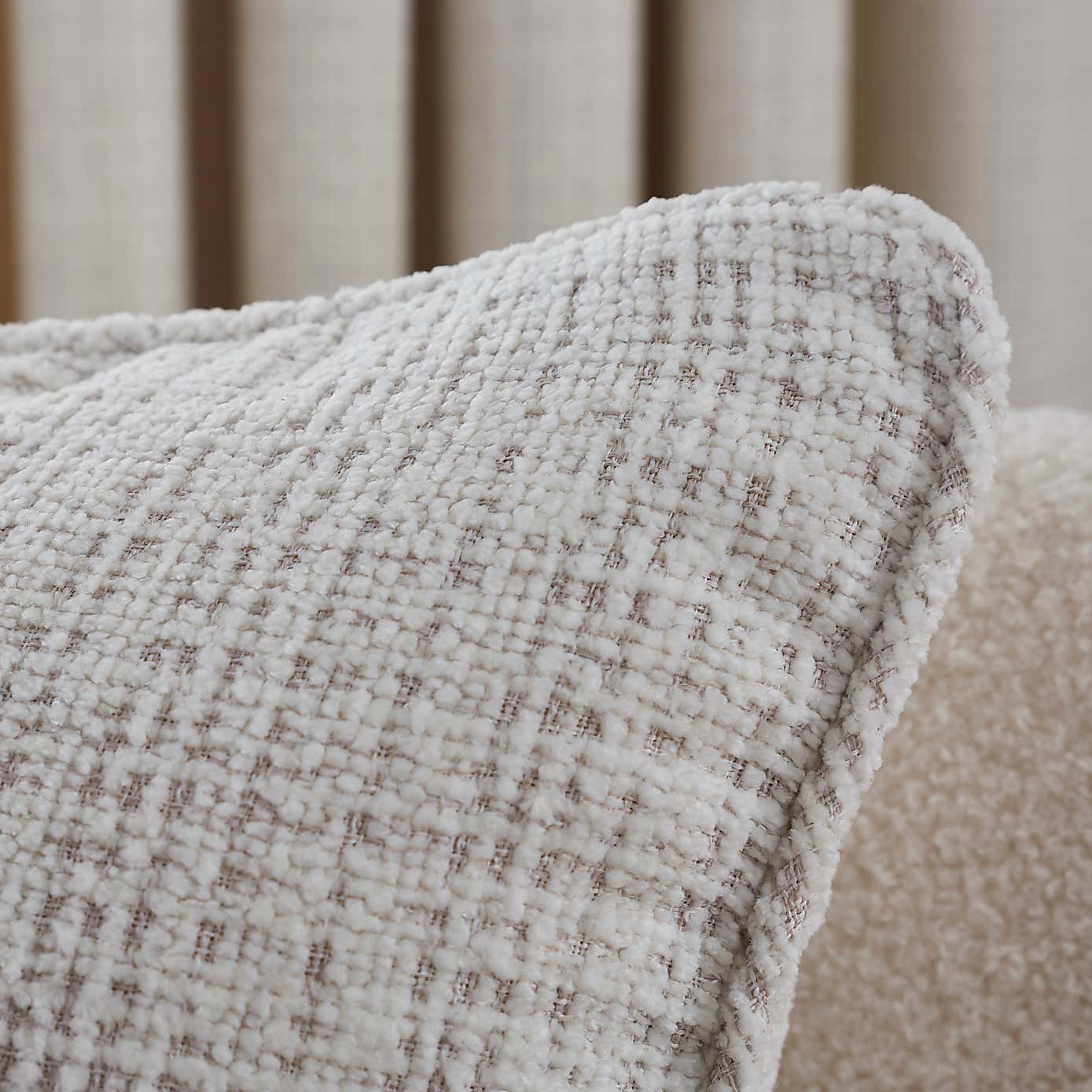 Cashton Chenille Square Cushion