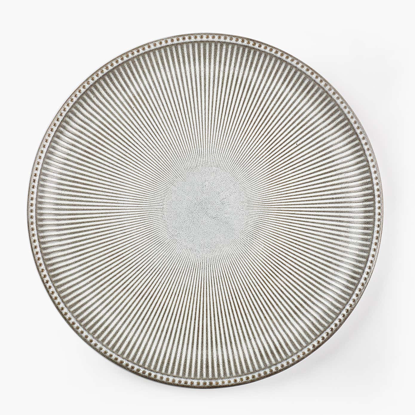 Steeple Embossed Serving Plate
