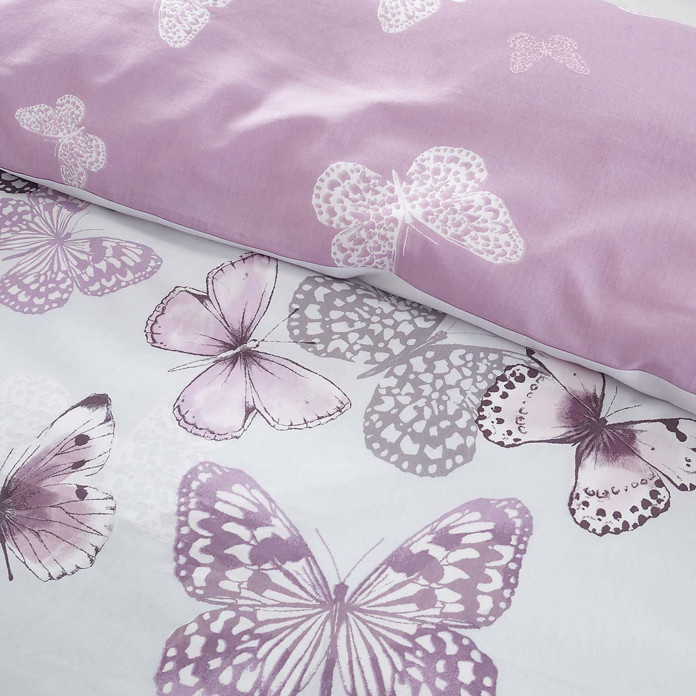 Catherine Lansfield Scatter Heather Duvet Cover and Pillowcase Set