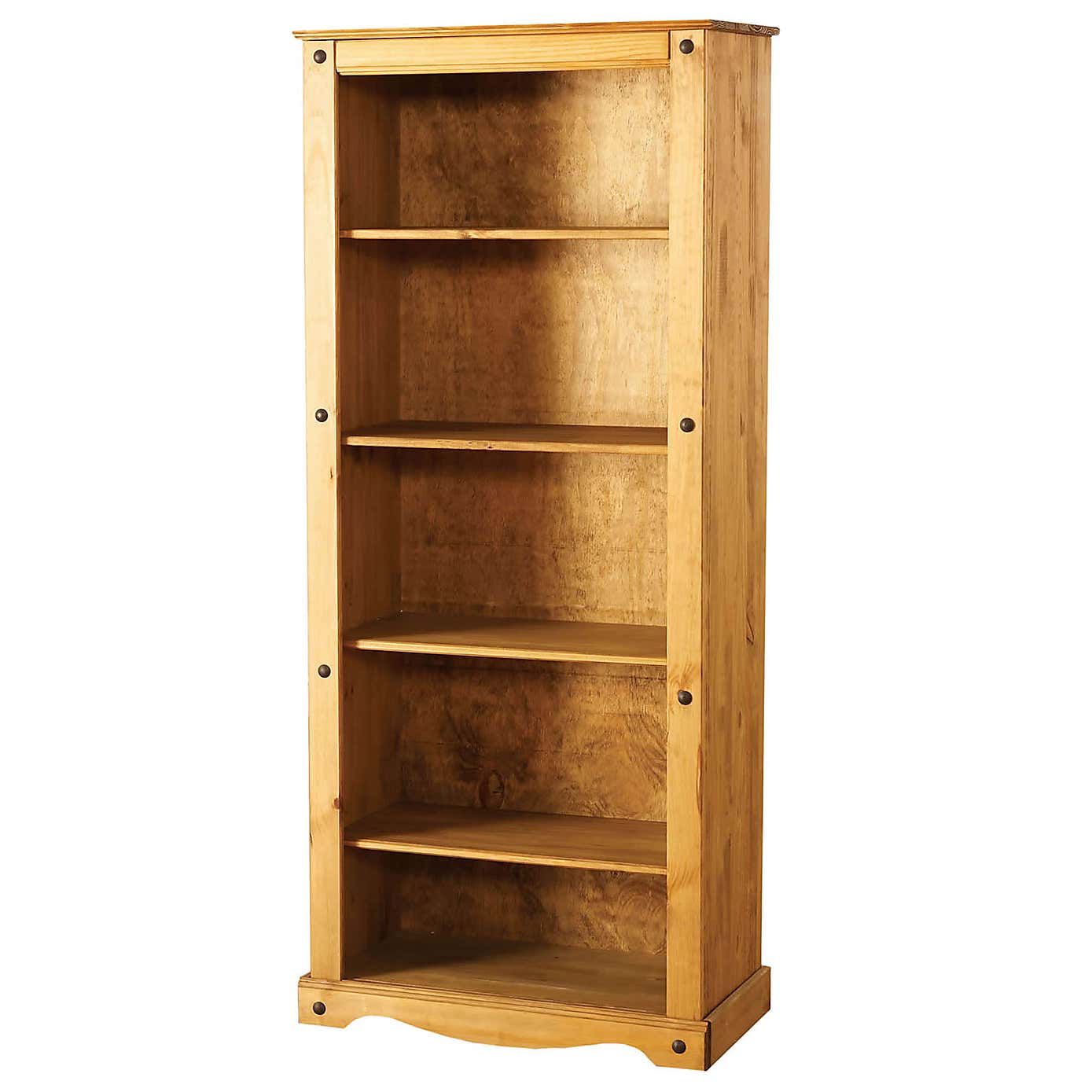 Corona Pine Tall Bookcase