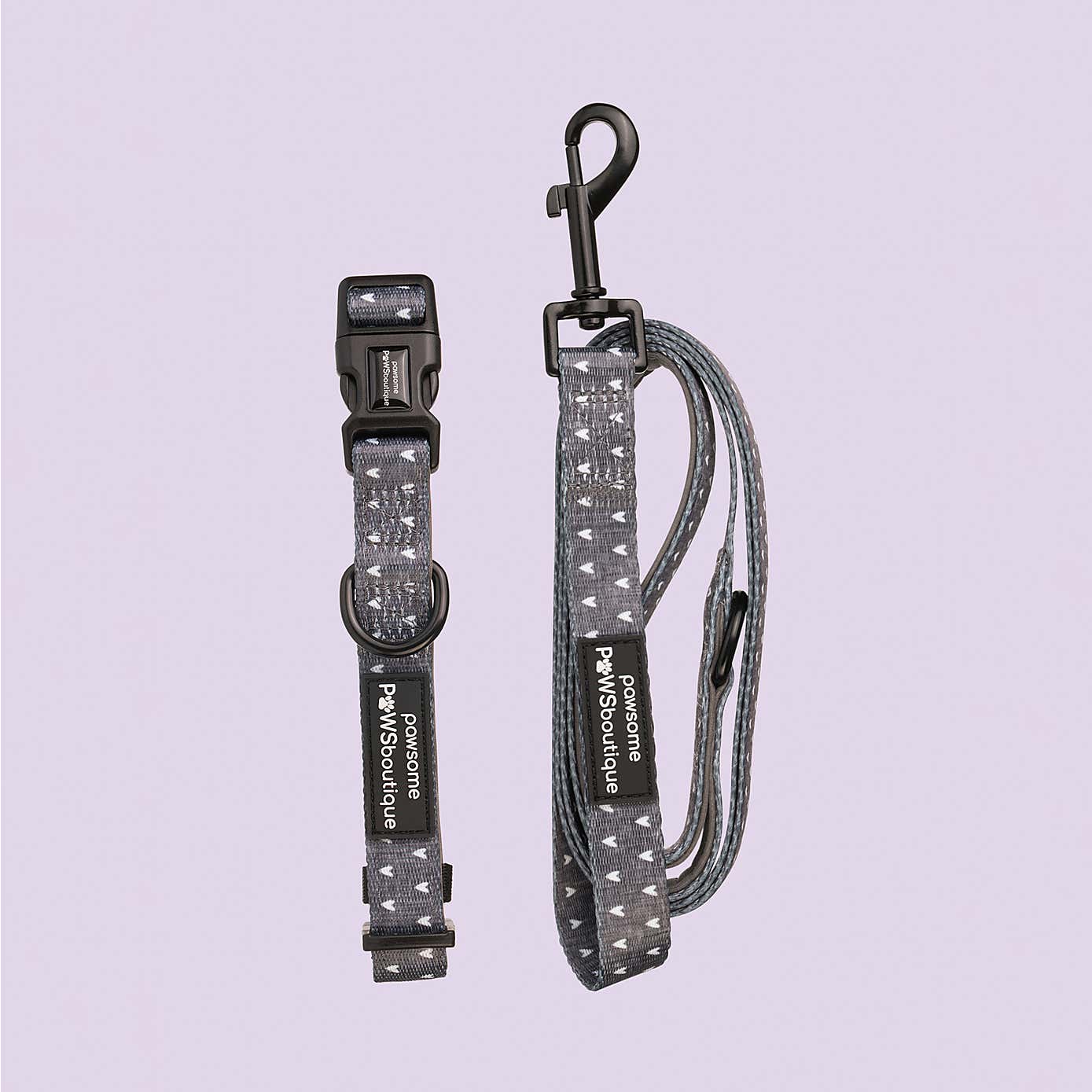 Blackjack Dog Collar and Lead Set