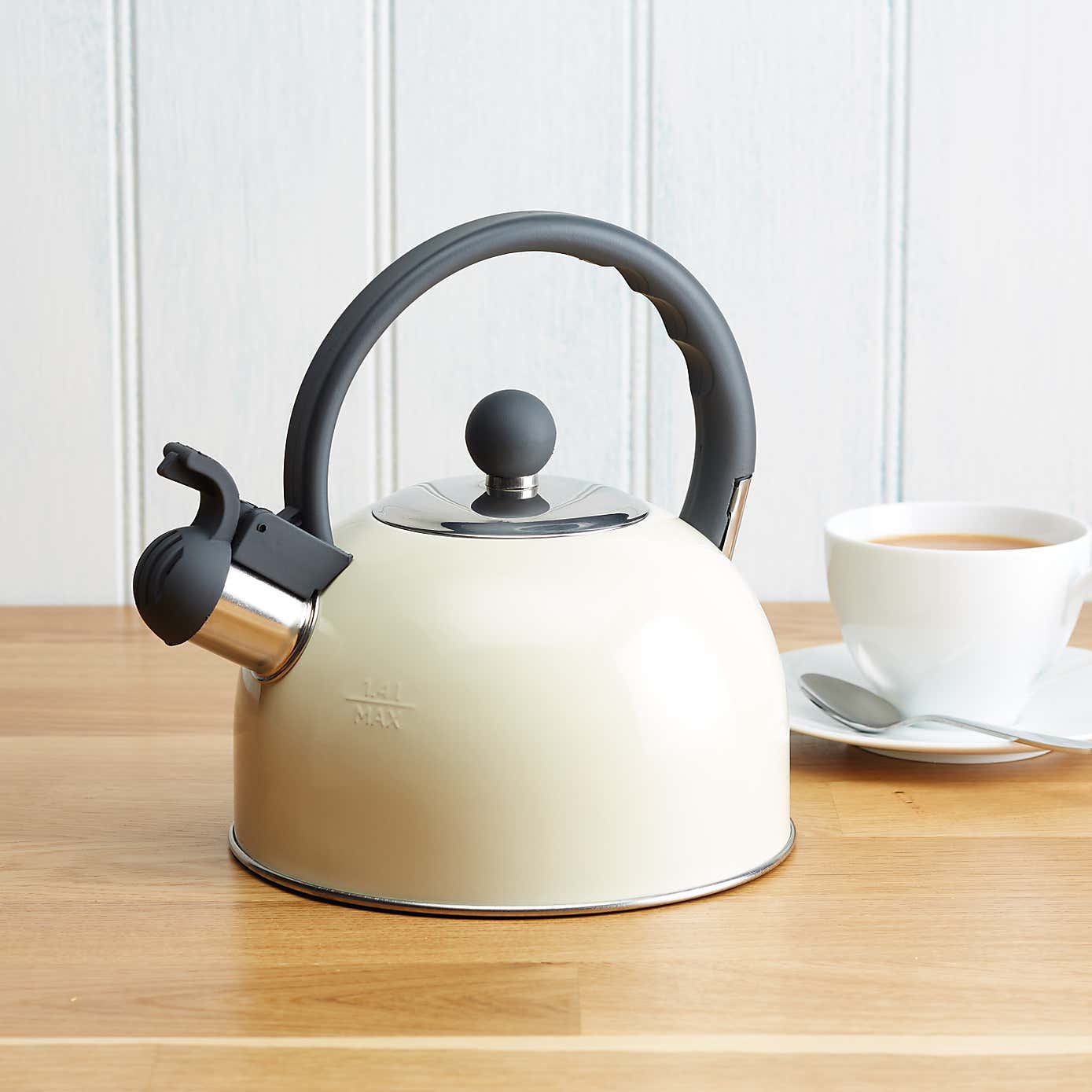 Stainless Steel Induction Hob Kettle with Whistle