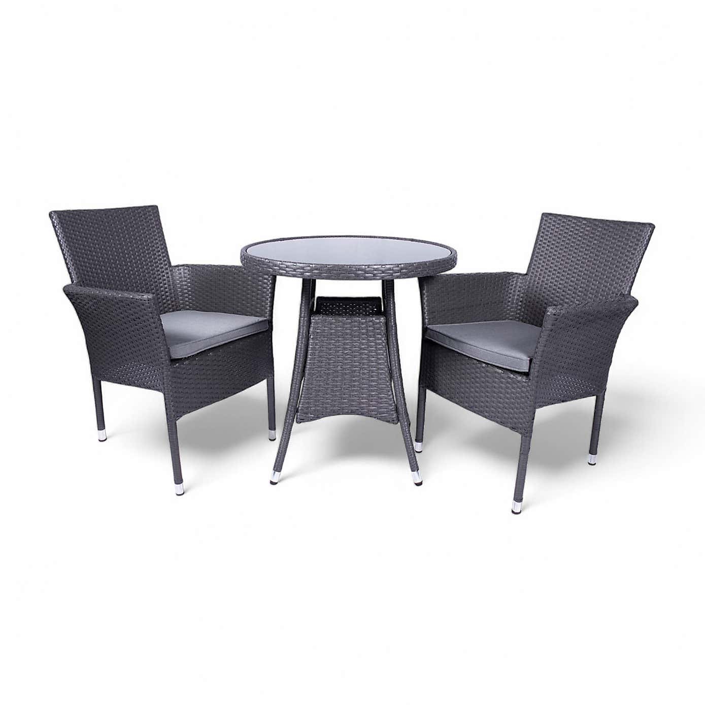 A.Mir Malaga Outdoor Stacking Bistro Set