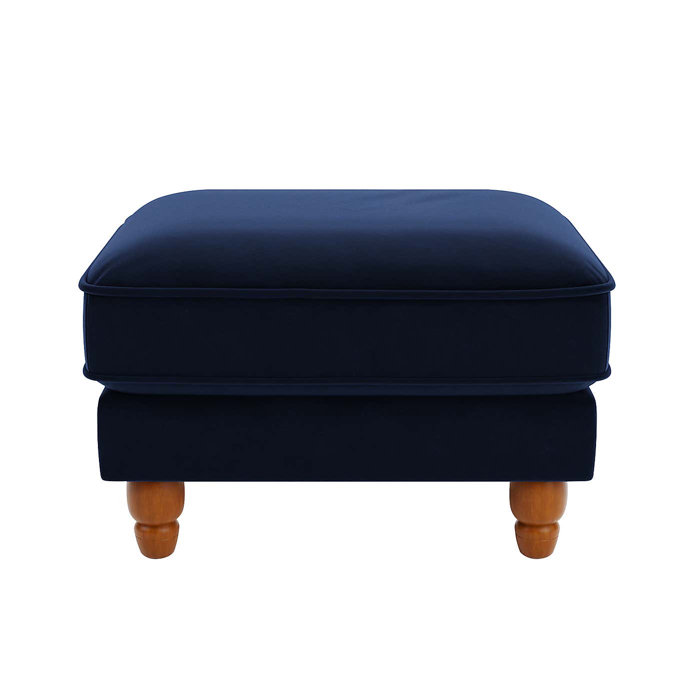 Beatrice Velvet Footstool