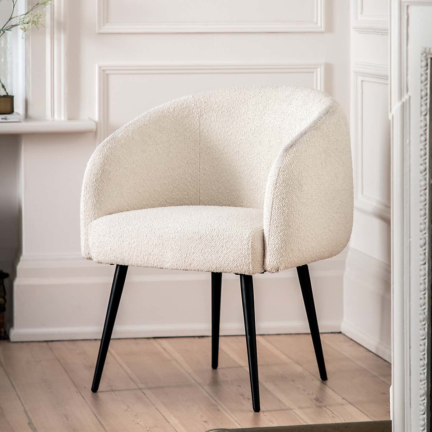 Blaine Boucle Tub Chair