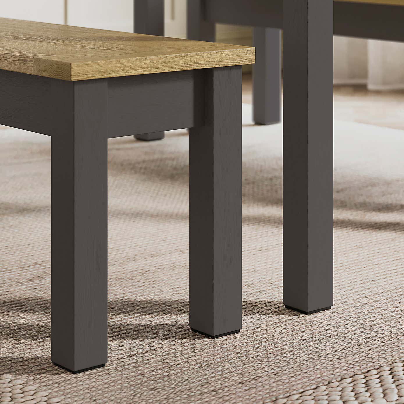 Olney 6 Seater Dining Table and Bench Set