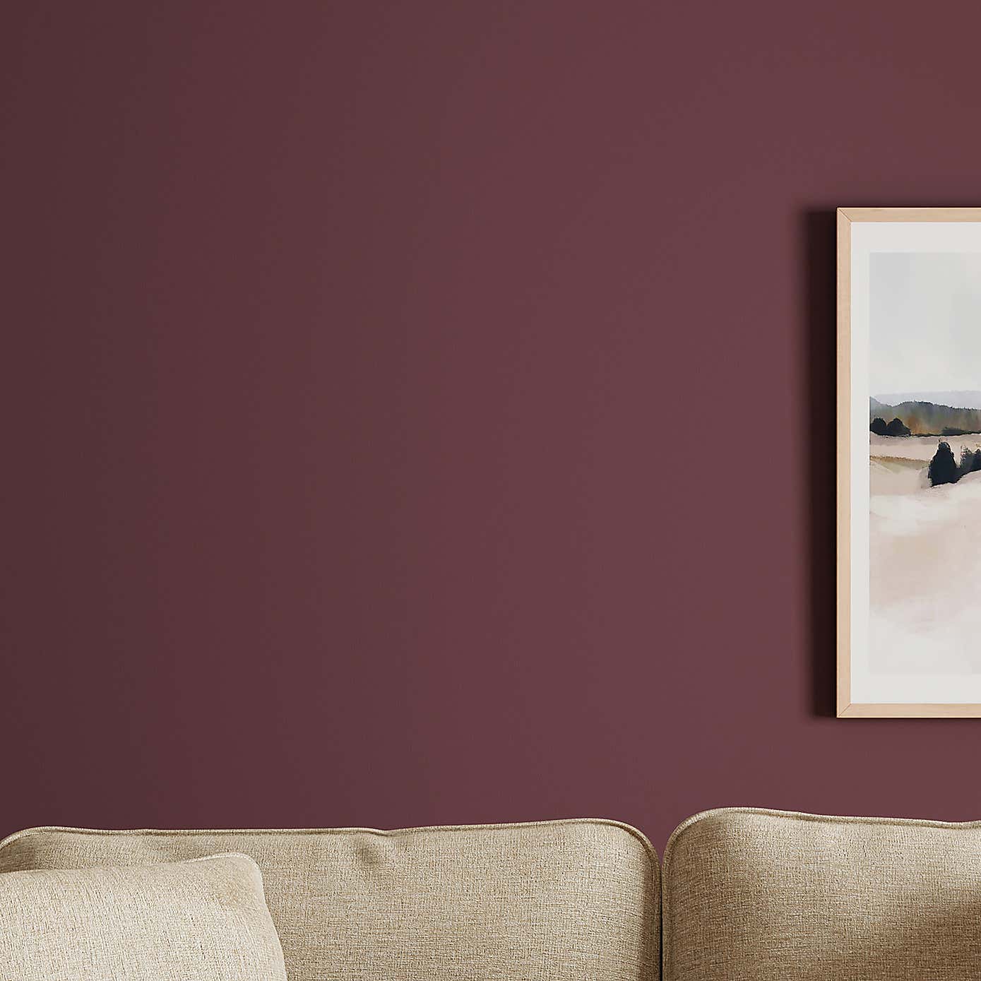 Dunelm Deep Mulberry Matt Emulsion Paint