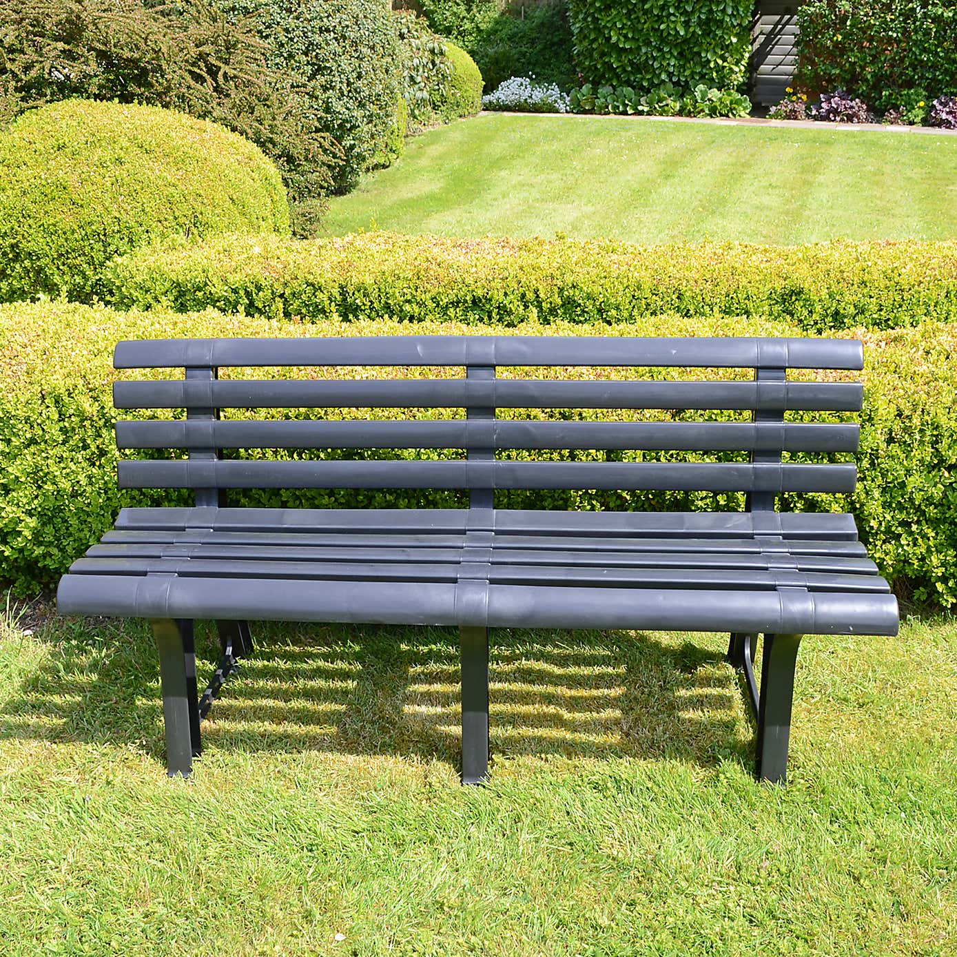 Brindisi Dark Grey Bench