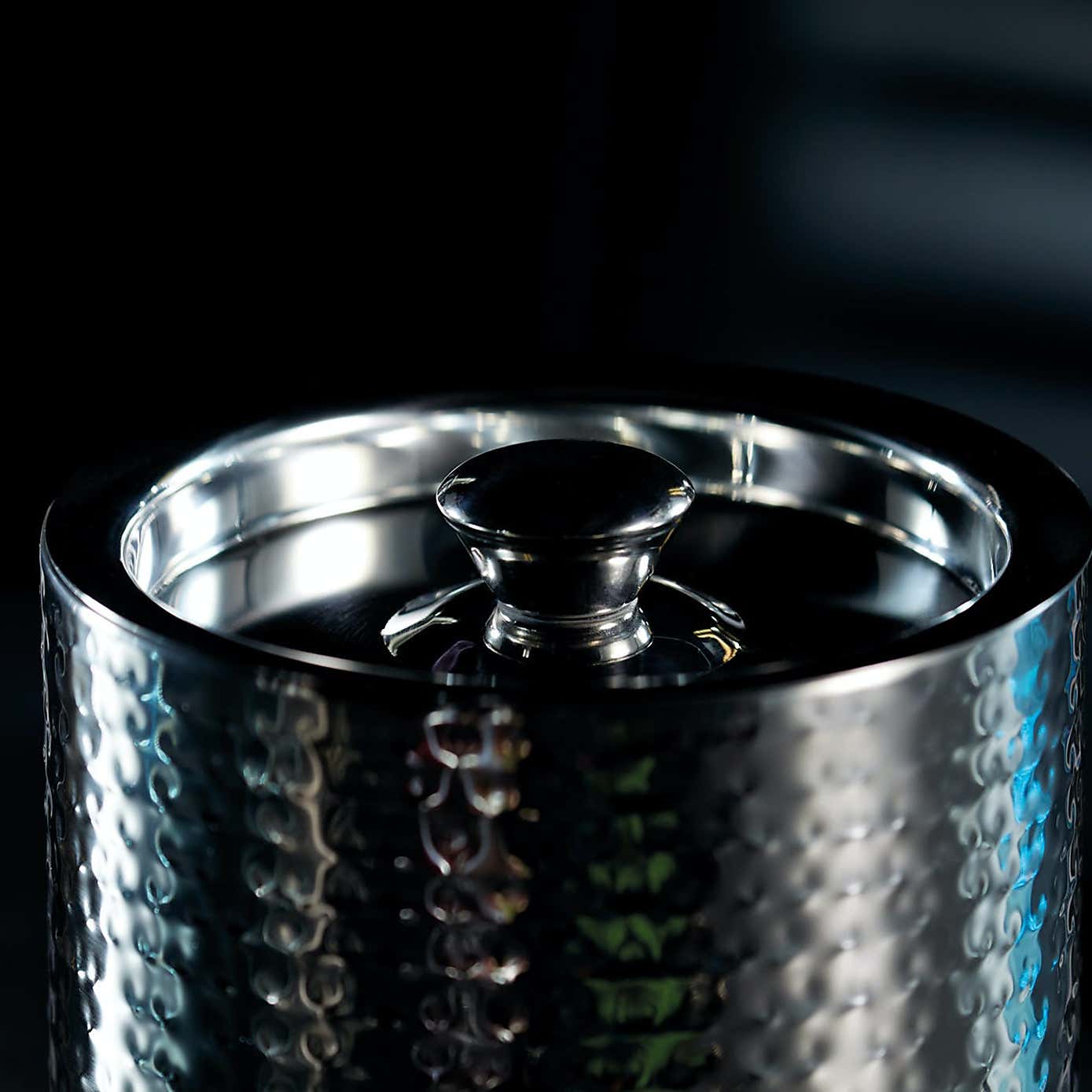 BarCraft Hammered Ice Bucket