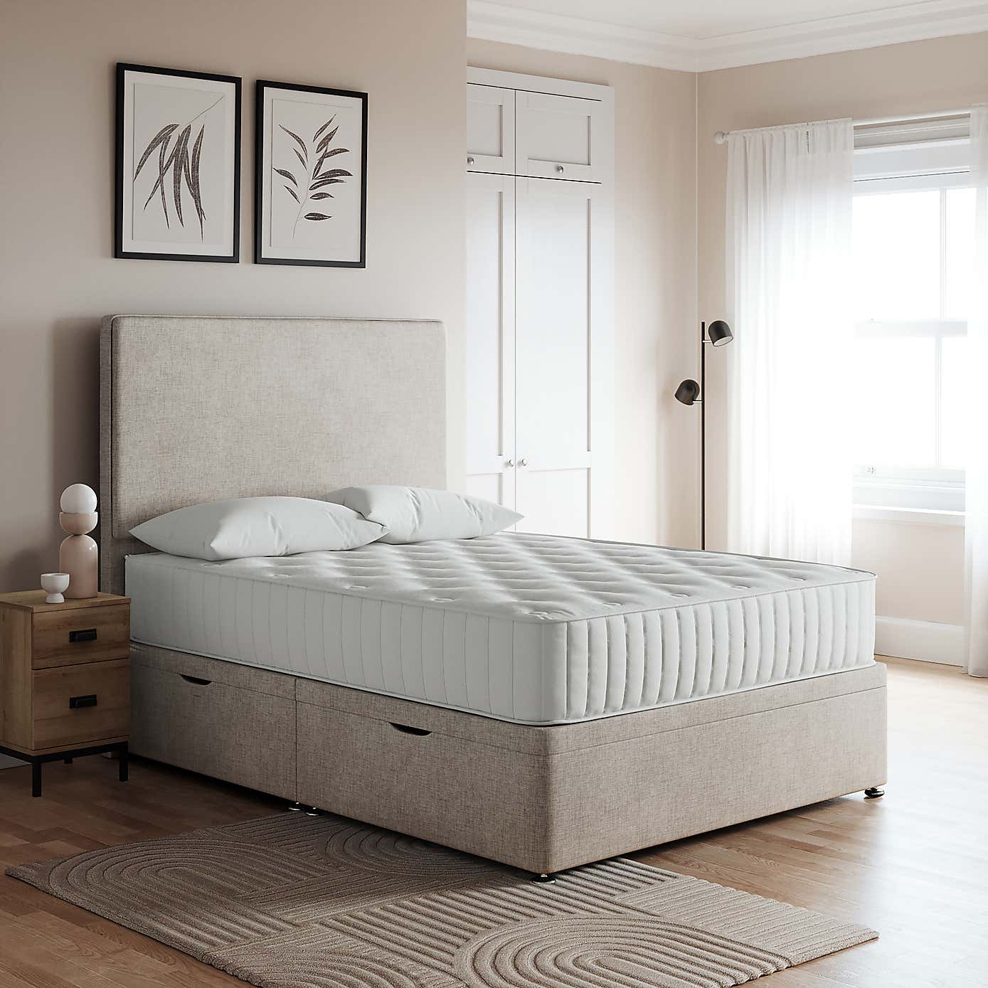 Side Opening Ottoman Bed