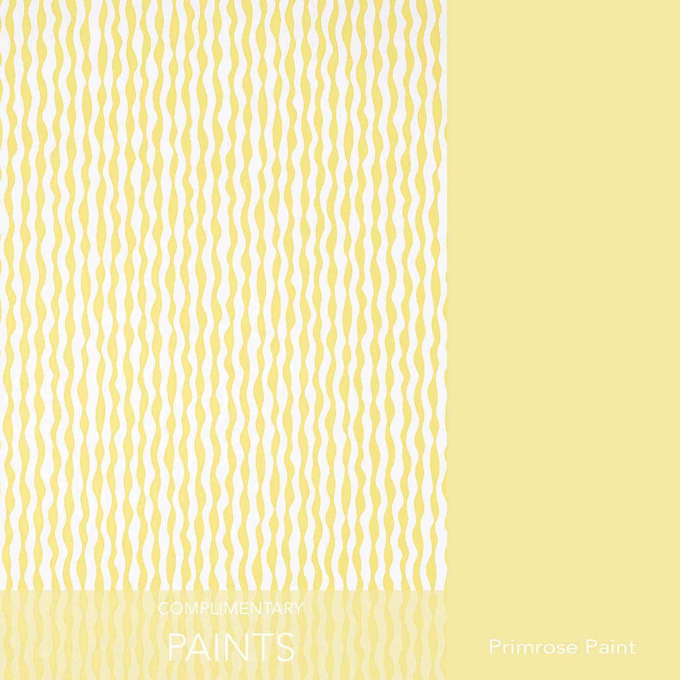 Yellow Squiggle Wallpaper