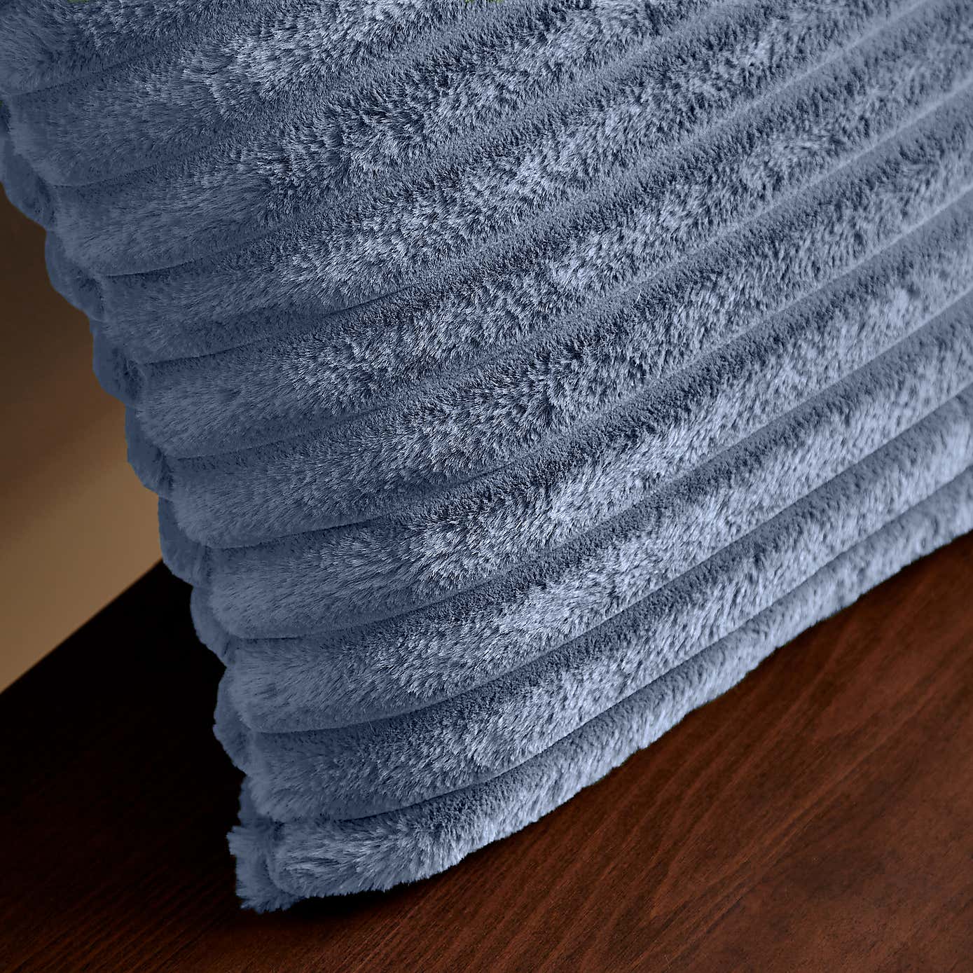 Catherine Lansfield Cosy Ribbed Square Cushion