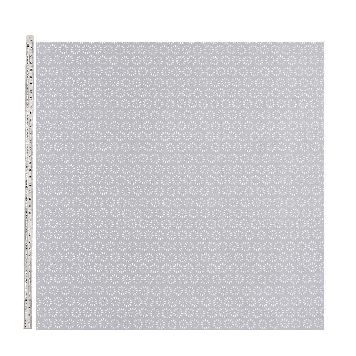 By the Metre Soho Geo PVC Grey