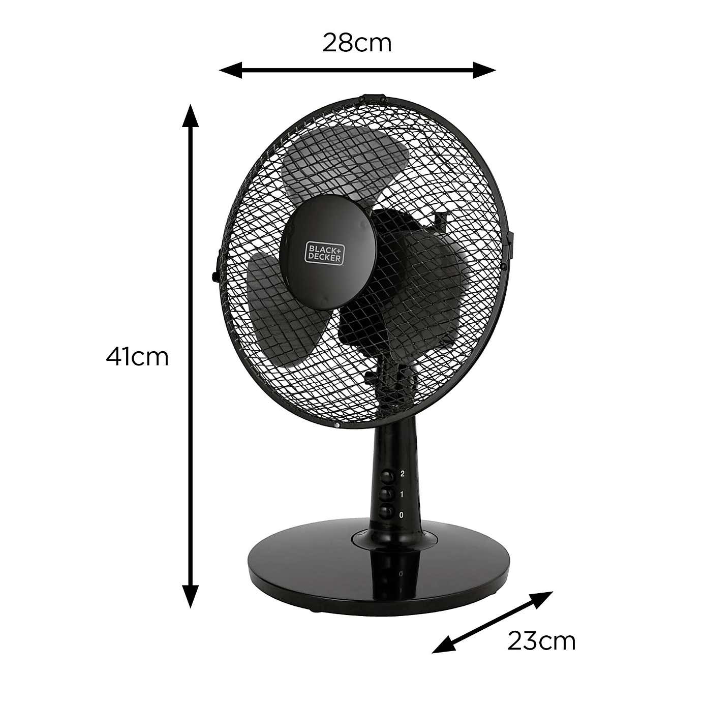 Black & Decker 9 Inch Desk Fan