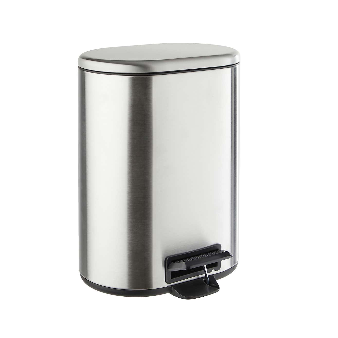 Chrome Recycling Bin