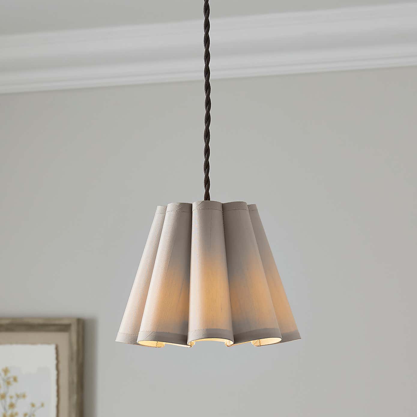 Petal Pleat Easy Fit Lamp Shade