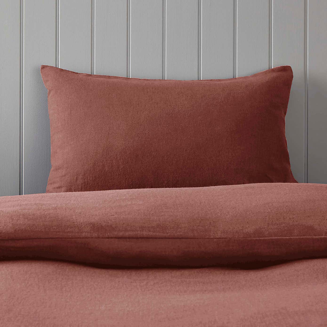 Soft & Cosy Brushed Cotton Standard Pillowcase Pair