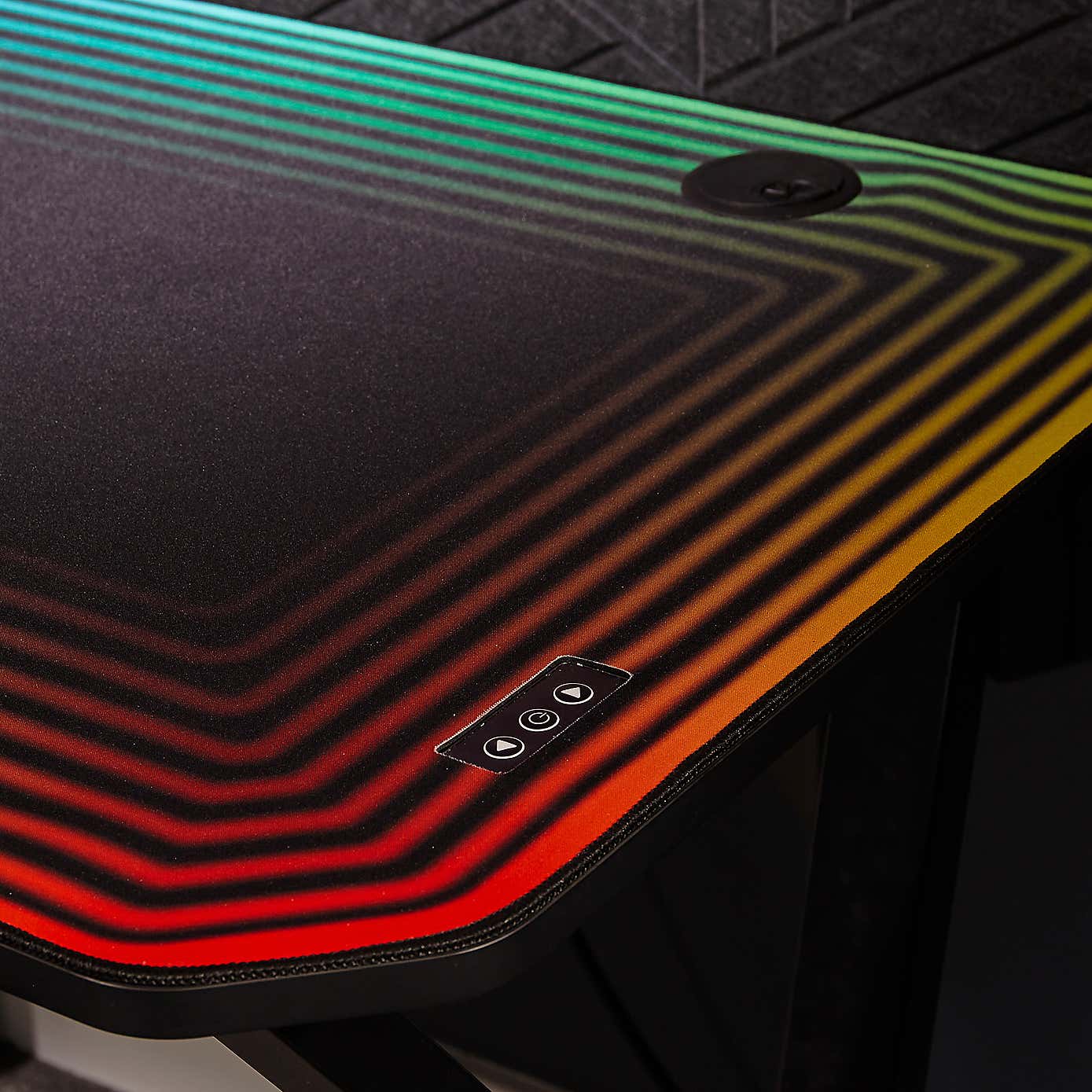 X Rocker Infinity LED Sync Gaming Desk