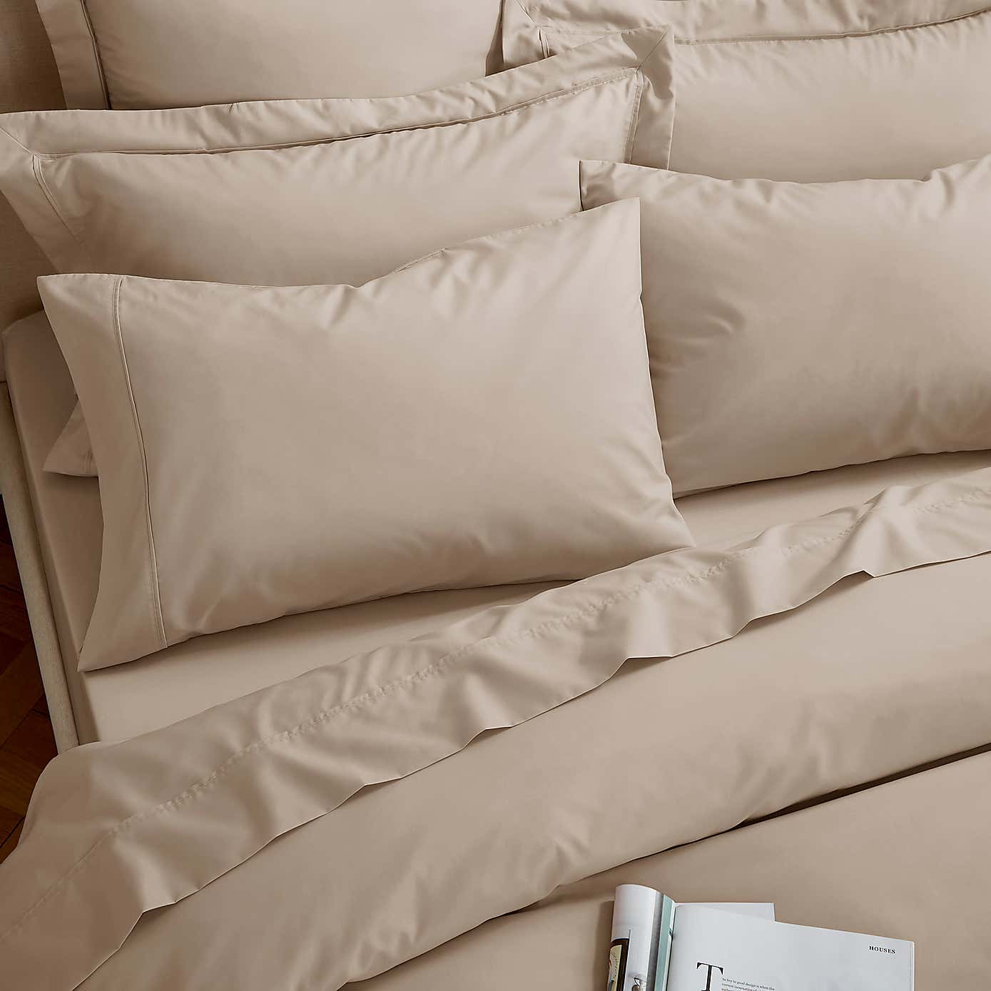 Dorma Egyptian Cotton 400 Thread Count Percale Oxford Pillowcase