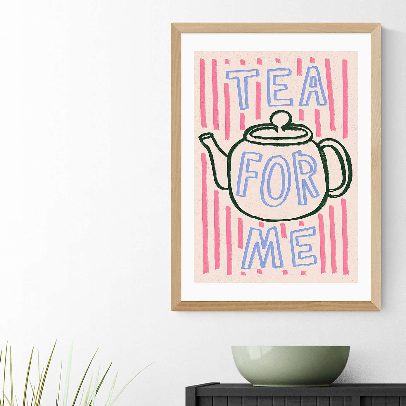 East End Prints Tea For Me Print