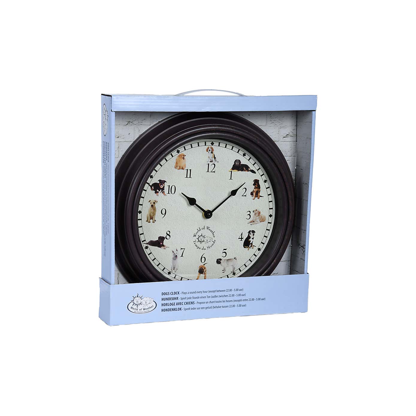 Fallen Fruits Dog Sounds Clock