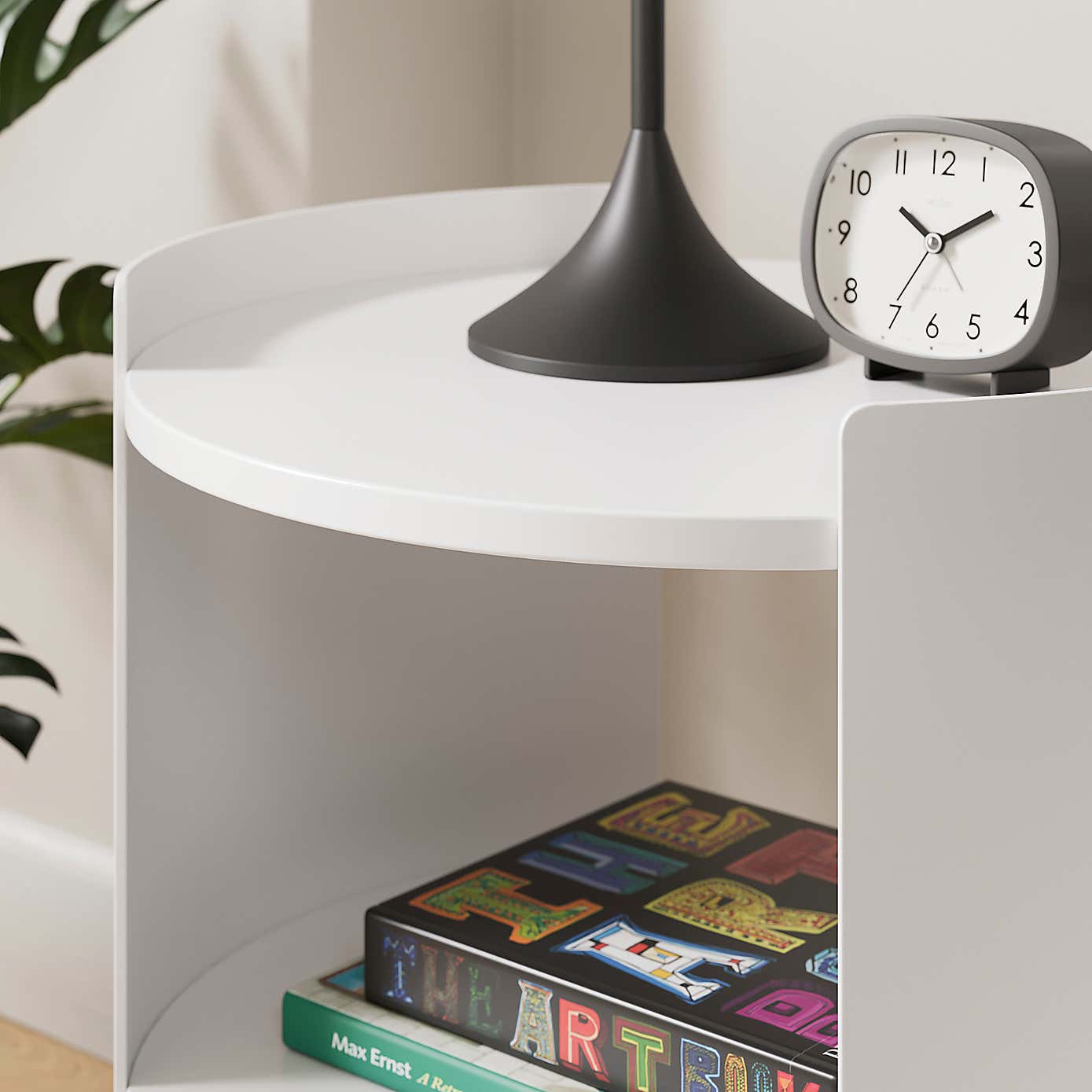 Benji Circular Bedside Table