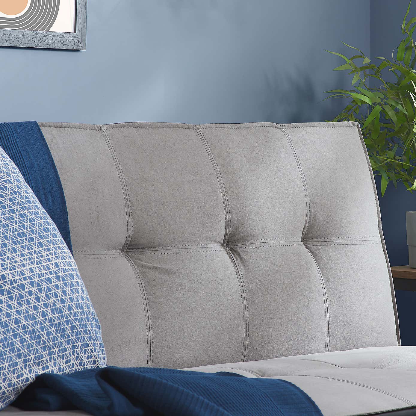 Aurora Velvet Double Sofa Bed