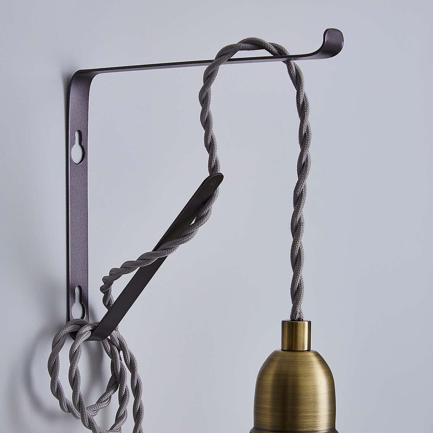 Marsden Plug in Flex Set Pewter Industrial