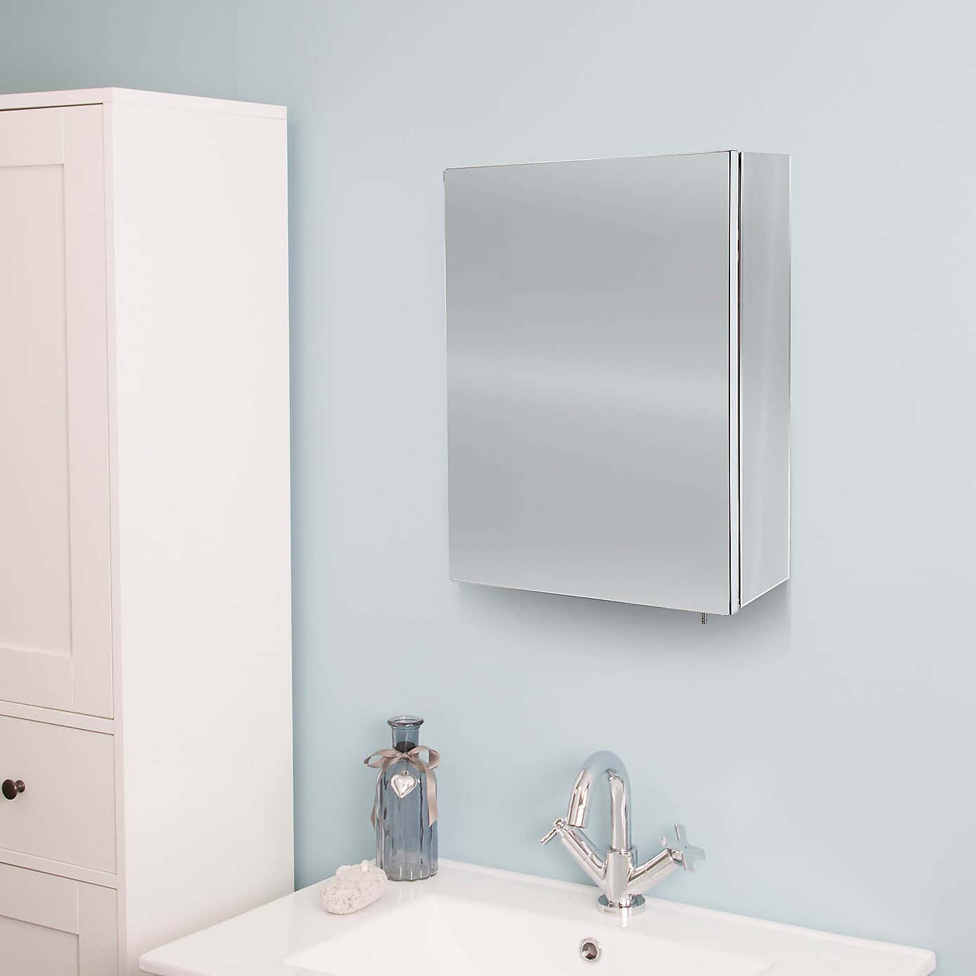 Avon Mirrored Cabinet