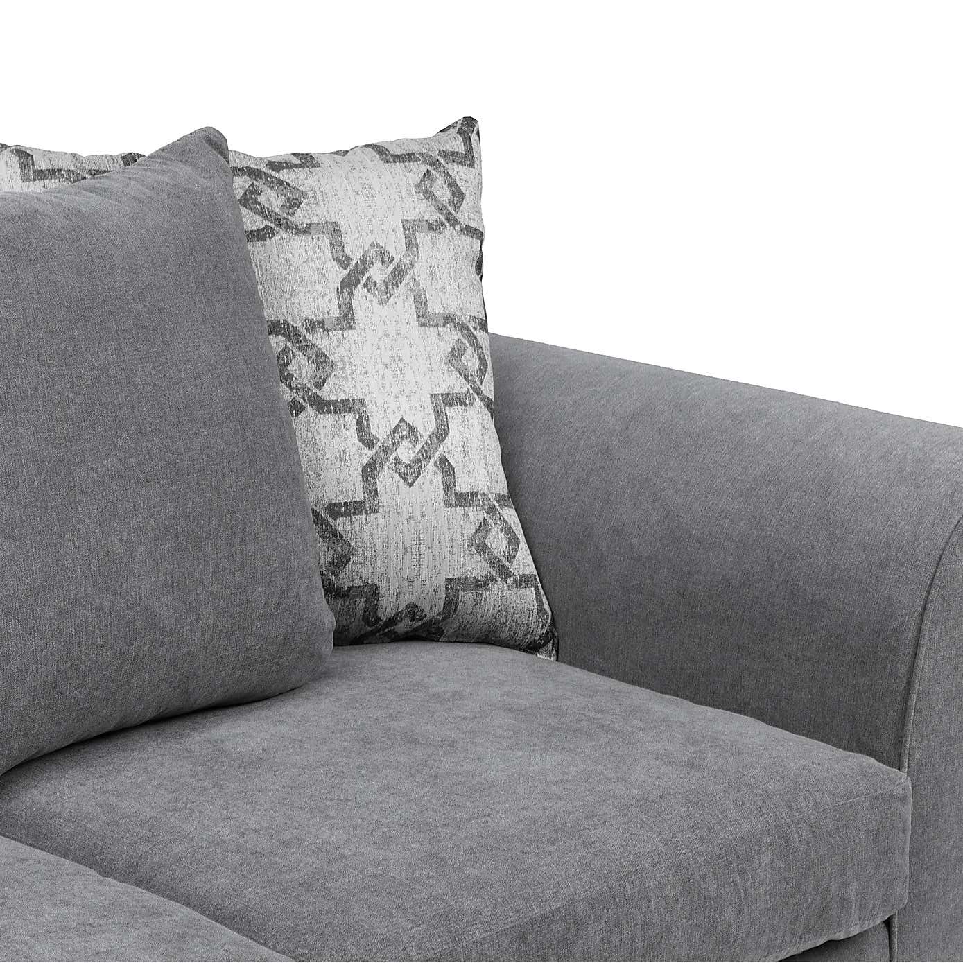 Brushed Chenille Combo Fabric Sample