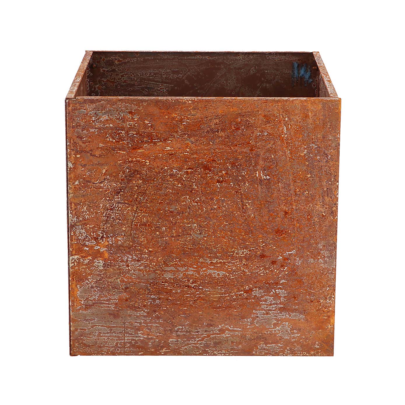Fallen Fruits Square Rust Planter
