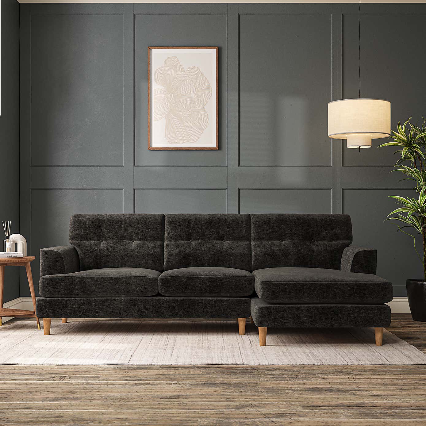 Cooper 3 Seater Chaise Sofa