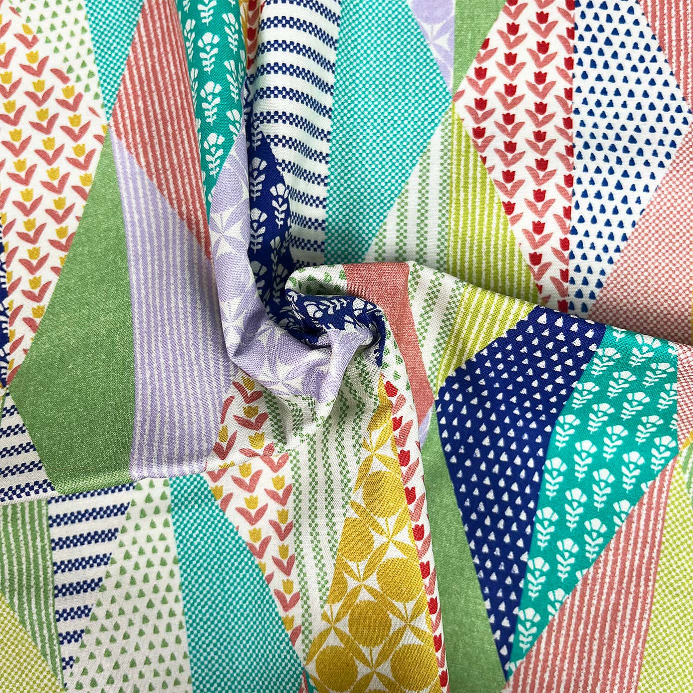 Joy Patchwork 100% Cotton Fabric